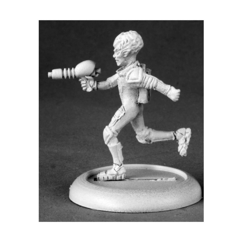 Alien Overlord with Pistol Chronoscope Series Miniature