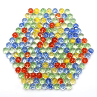 Green Fabwood 200Piece Cats Eyes Glass Marble/Sling Shot Ammo