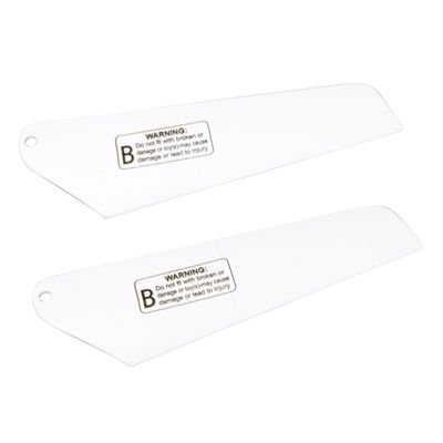  FS-04WH Flying Star 4S B-Blade (Bottom Blade), Set of 2, White