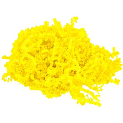 JAM PAPER Crinkle Cut Shred Tissue Paper - Yellow - 20 lb/box