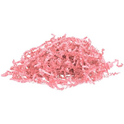 JAM PAPER Crinkle Cut Shred Tissue Paper - Pink - 20 lb/box