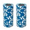 Brybelly Eclipse Poker Chips Heavyweight 14-gram Clay Composite - Pack of 50 ($50 Light Blue) view 2