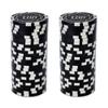 Brybelly Eclipse Poker Chips Heavyweight 14-gram Clay Composite - Pack of 50 ($100 Black) view 2