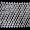 33 inch 07mm Round Pearl White Mardi Gras Beads - 1 Dozen ( 12 necklaces) view 3