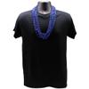 33 Inch 07 MM Round Purple Mardi Gras Beads - 6 Dozen (72 necklaces) view 2