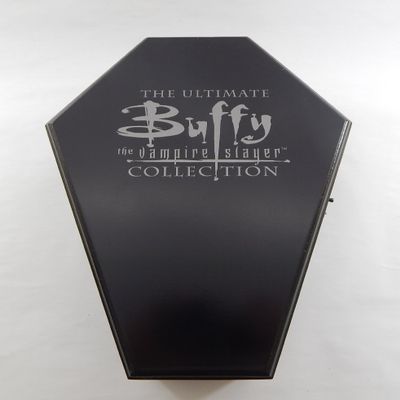 Buffy Ultimate Card Collection: All 7 Complete Trading Card Sets in Wooden Coffin Box