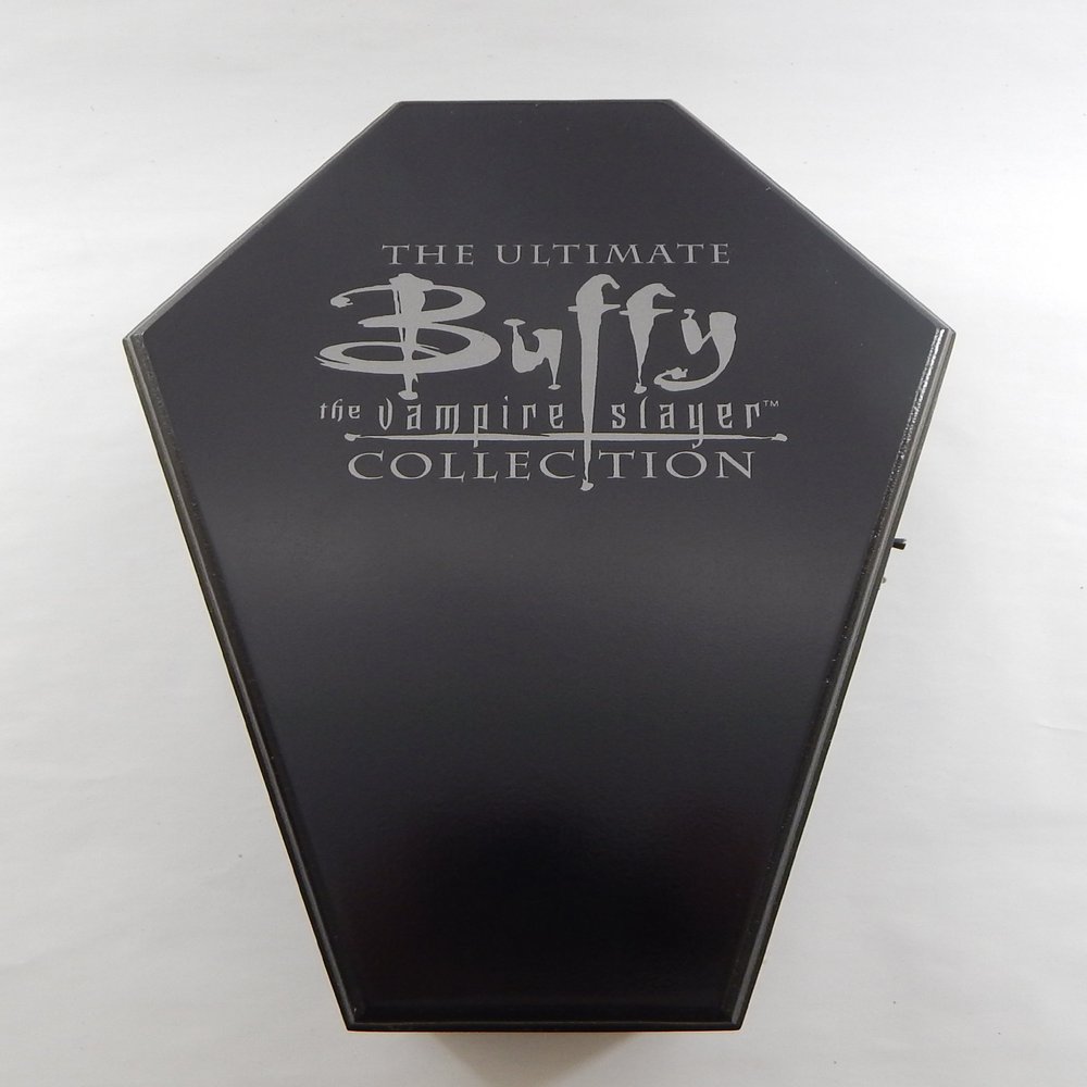Buffy Ultimate Card Collection: All 7 Complete Trading Card Sets in Wooden Coffin Box