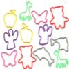 Assortment of 60 Fun Bands Silly Bandz Rubber Band Bracelets - America, Crazy Characters, Rock 'n' Roll, Sea Life, Sports, Zoo Creatures and More! view 3