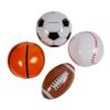 Fun Express Inflatable Sport Ball Assortment Baseballs, Footballs, basketballs and Soccer Balls - VBS Vacation Bible School Supplies/Decor (Set of 12) view 1