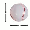Fun Express Inflatable Sport Ball Assortment Baseballs, Footballs, basketballs and Soccer Balls - VBS Vacation Bible School Supplies/Decor (Set of 12) view 3