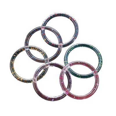 Glitter Jelly Rings - Jewelry - 144 Pieces