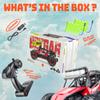BEZGAR TB141 RC Cars-1:14 Scale Remote Control Car, 2WD High Speed 20 Km/h All Terrains Electric Toy Off Road RC Car Vehicle Truck Crawler with Two Rechargeable Batteries for Boys Kids and Adults view 3