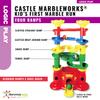 Discovery Toys Castle MARBLEWORKS Marble Run | Kid-Powered Learning | STEM Educational Building Block Toy Learning & Childhood Development 2 Years Old and Up view 2