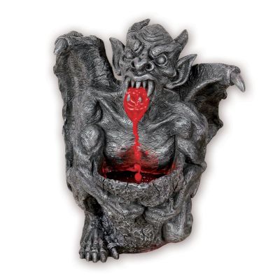 10" Gargoyle Fountain Animated Prop