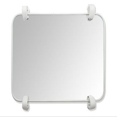 Baby Mirror, Large, Double-Sided with High Contrast Images, Baby Safe Mirror Perfect for Cribs, NICU Approved, Shatterproof, Medical Grade Rubber, Hospital Recommended, Bestselling Toy for Babies