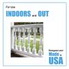 Kidkusion Indoor/Outdoor Banister Guard, Clear, 15' view 2