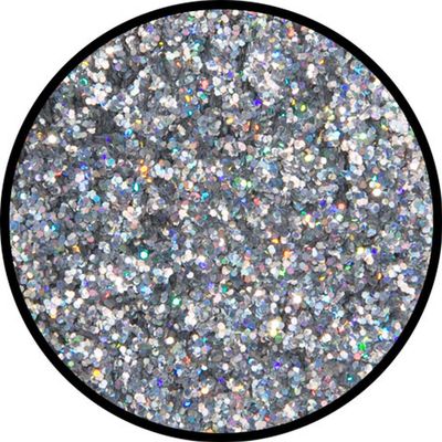 Creative Face Glitter - Holographic Silver - Medium