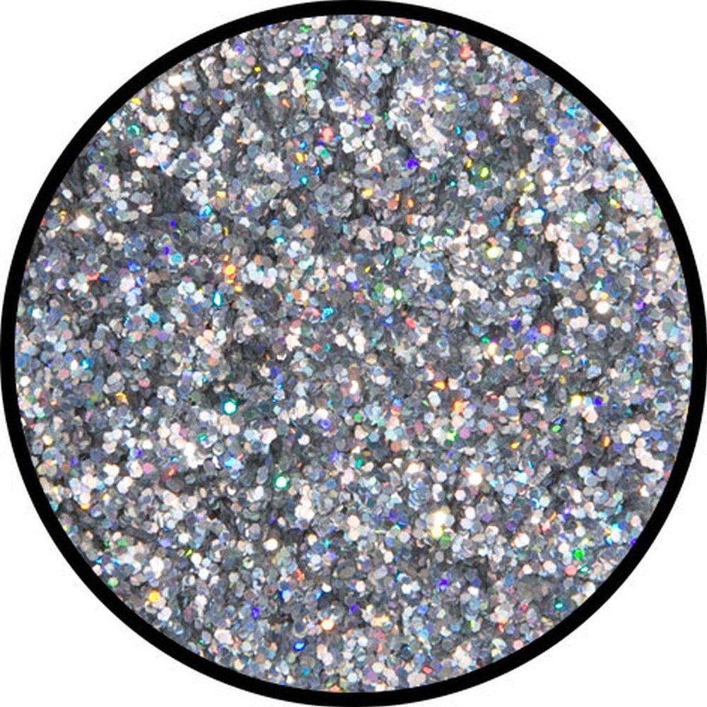 Creative Face Glitter - Holographic Silver - Medium