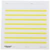 Abilitations Hi-Write Beginner Paper, Level 2, Pack of 100,89662,Yellow/White view 1