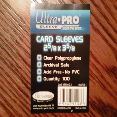 100 Ultra Pro Soft Penny Card Sleeves