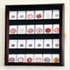 24 Collector NGC PCGS ICG Coin Slab Display Case Cabinet Holder Rack  Lockable, Cherry view 2