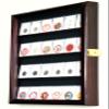 24 Collector NGC PCGS ICG Coin Slab Display Case Cabinet Holder Rack  Lockable, Cherry view 3