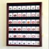 42 Collector NGC PCGS ICG Coin Slab Display Case Cabinet Holder Rack  Lockable, Cherry view 1