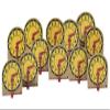 Judy Instructo Mini-Clocks - 4 1/8 x 4 inches - Set of 12, Size 6 view 1