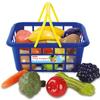 Casdon Fruit & Veg Basket | Assorted Toy Basket with Fruits & Vegetables for Children Aged 2+ | Perfect for Playing Shops! view 1