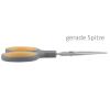 Westcott E-30440 00 4 inch Titanium Nitride Bonded Super Soft Grip Scissor, Straight - Grey/Yellow view 2