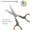 Westcott E-30440 00 4 inch Titanium Nitride Bonded Super Soft Grip Scissor, Straight - Grey/Yellow view 4