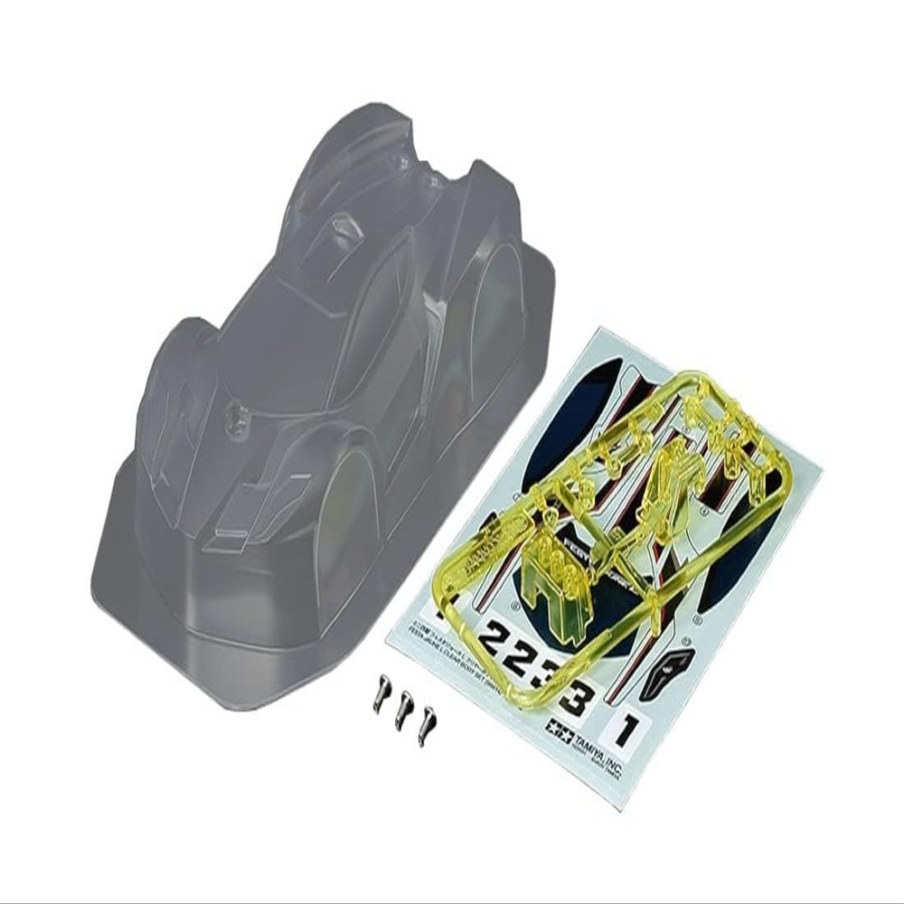 TAMIYA Festa Jaune L Clear Body Set TAM95614 Electric Car/Truck Option Parts