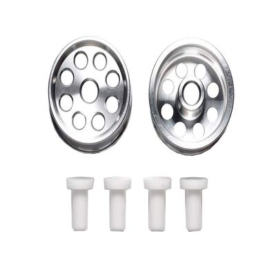JR HG Aluminum Wheels 2pcs for LP Tires II/Reversible / Tamiya / 95602
