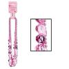 Beistle Ribbon Beads Necklace; 33", Pink (57214) view 1