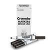 Crayola Broad Line Markers - Black (12ct), Markers for Kids, Bulk School Supplies for Teachers, Nontoxic, Marker Refill with Reusable Box view 1