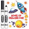 Crayola Broad Line Markers - Black (12ct), Markers for Kids, Bulk School Supplies for Teachers, Nontoxic, Marker Refill with Reusable Box view 4