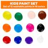 Crayola Washable Paint (12ct), Bulk Paint Set for Kids' Art Projects, 16 Oz, Nontoxic Craft Supplies, Teacher Classroom Must Haves, Ages 3, 4, 5 view 3