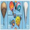 US Postage Stamps, 1983, Balloons, S# 2032-35, Block of 4 20 Cent Stamps, MNH view 1
