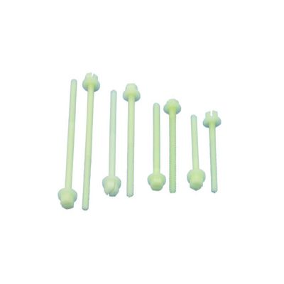 Jamara 266140 Nylon Screw with Washer, M6 x 40, Multi Colour