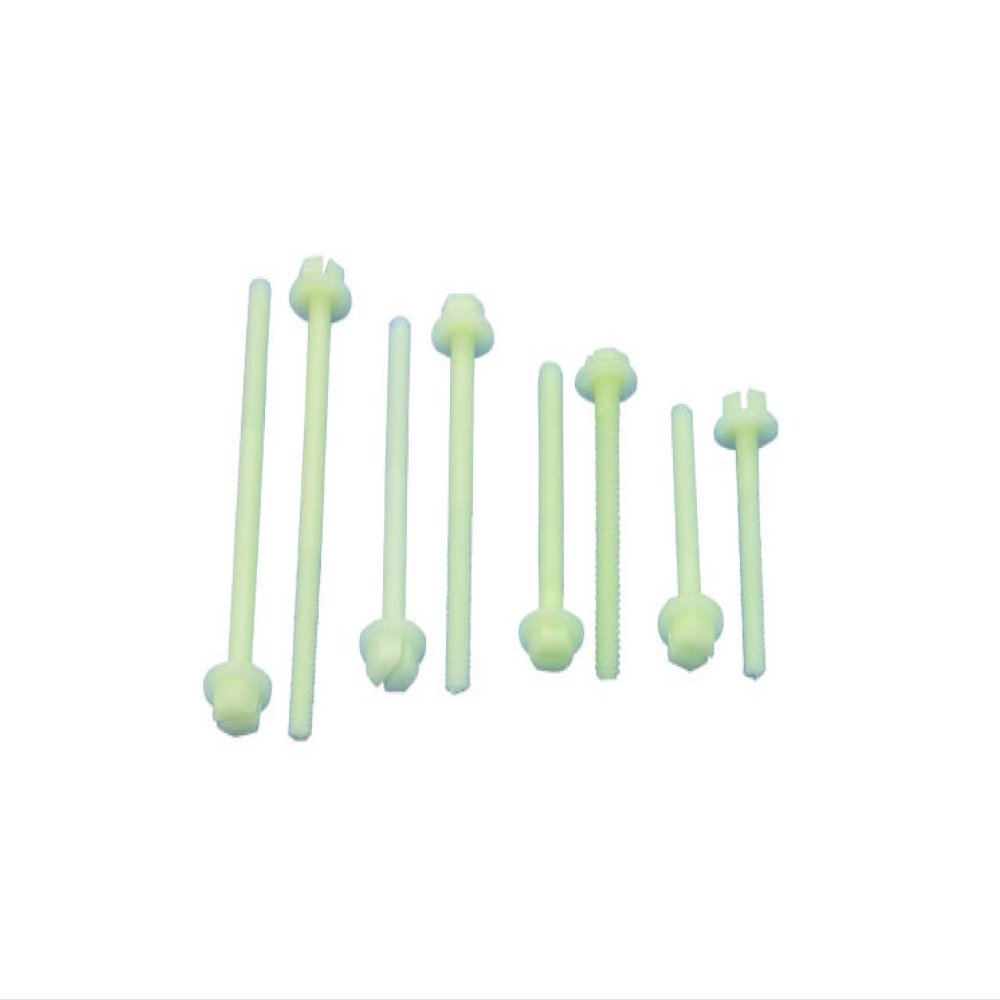 Jamara 266140 Nylon Screw with Washer, M6 x 40, Multi Colour