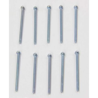 Jamara 177466 10 Pieces Fillister M3 Head Cap Screw, 30 mm, Multi Color