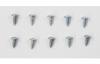 Jamara 177474 10 Pieces M 2.9 Self-Taping Screw, 6.5 mm, Multi Color view 1