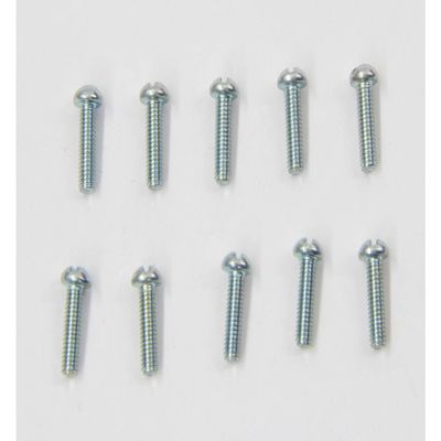 Jamara 177463 10 Pieces Fillister M3 Head Cap Screw, 10 mm, Multi Color