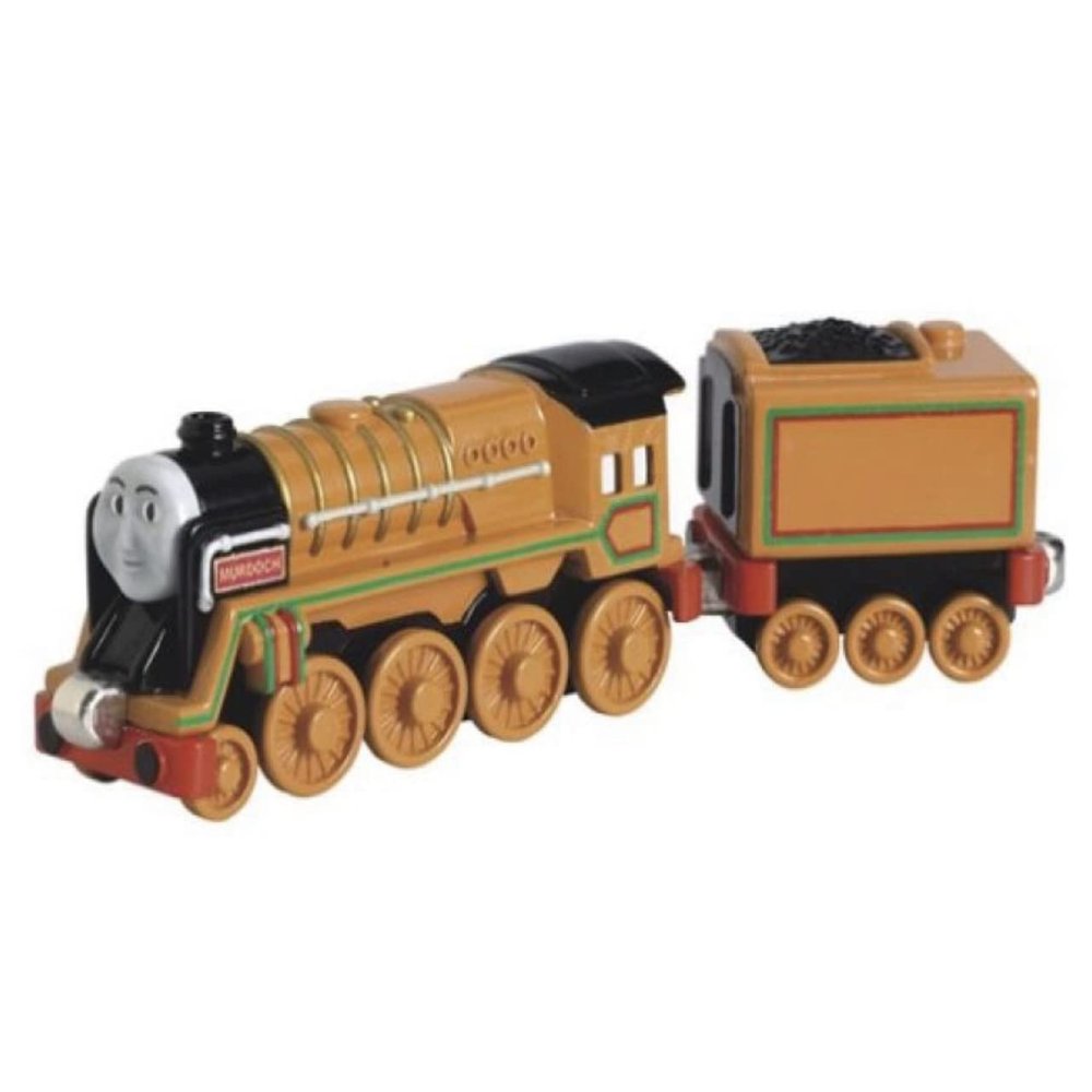 Take Along Thomas & Friends - Retired Murdoch the Engine and Murdoch's Tender & Ticket Info Card (Limited) by Learning Curve Train Engine