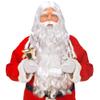 WIDMANN Santa Claus Beard Set Deluxe Wig for Hair Accessory Fancy Dress view 1