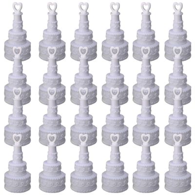 Fun Express Educational Products - Plastic Wedding Cake Bubble Bottles, 2 Dozen