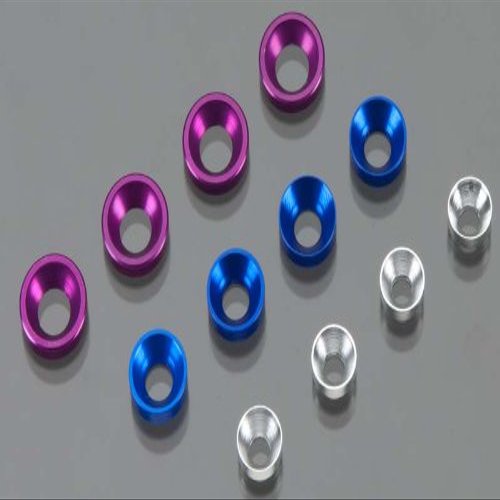 Integy Billet Machined M3, M4 & M5 Concave Washer Kit 12pcs