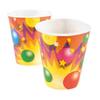 10 cups. Colorful birthday party view 1