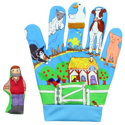 The Puppet Company Favourite Song Mitts Old Macdonald Hand Puppet