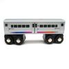 MUNI PALS New Jersey Transit Wooden Railway Child Safe and Tested Wood Toy Trains (Comet V Commuter) view 2